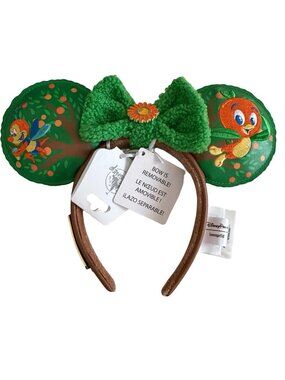 Disney Loungefly EPCOT Flower & Garden Festival 2026 Orange Bird Minnie Ears NWT
